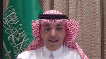 Saudi Arabia’s Minister of Finance Mohammed al-Jadaan. (Screengrab)