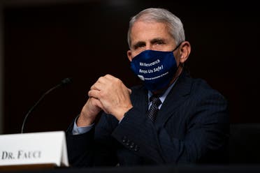 Dr. Anthony Fauci, Director, National Institute of Allergy and Infectious Diseases, during a House Select Subcommittee on the Coronavirus Crisis hearing in Washington. (File photo: AFP)