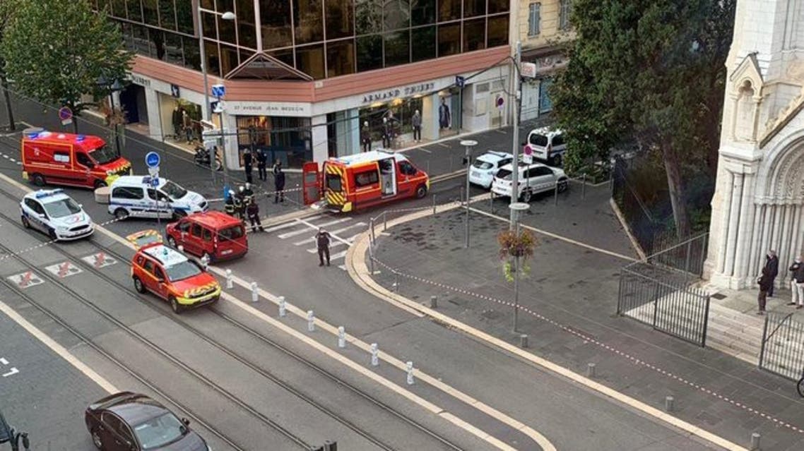 من مكان الحادث