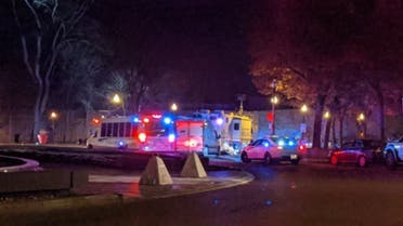 The scene in Quebec City after reports of multiple stabbings. (Twitter)