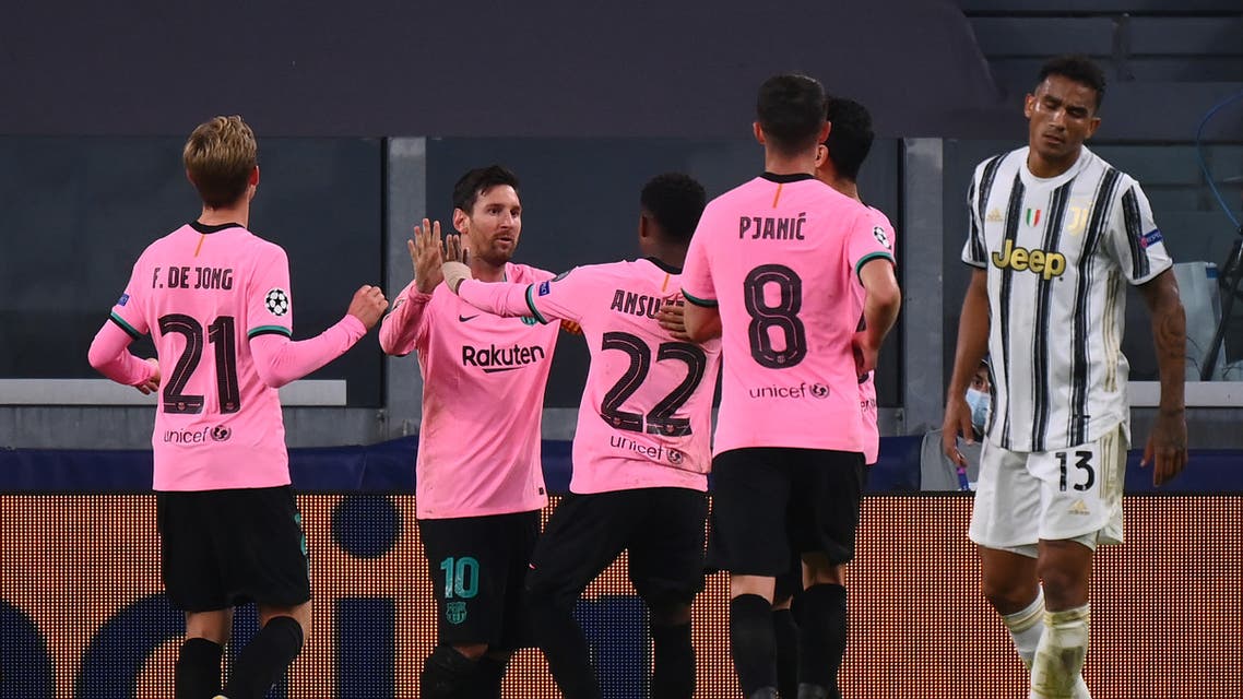 برشلونة ميسي يوفنتوس