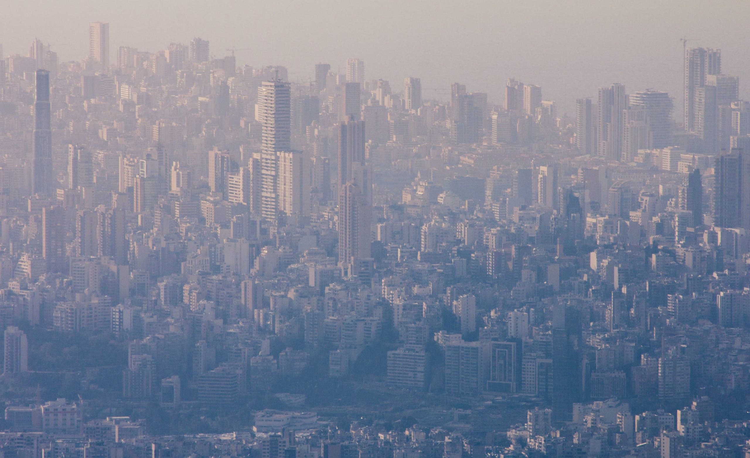 تلوث الجو في بيروت