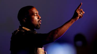 File photo of rapper Kanye West at his first rally in support of his presidential bid in North Charleston, South Carolina, US, July 19, 2020. (Reuters)