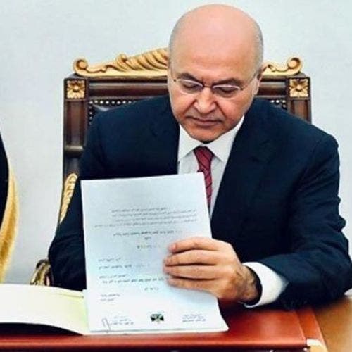 الرئيس العراقي: نريد إجراء انتخابات بلا تزوير أو تلاعب