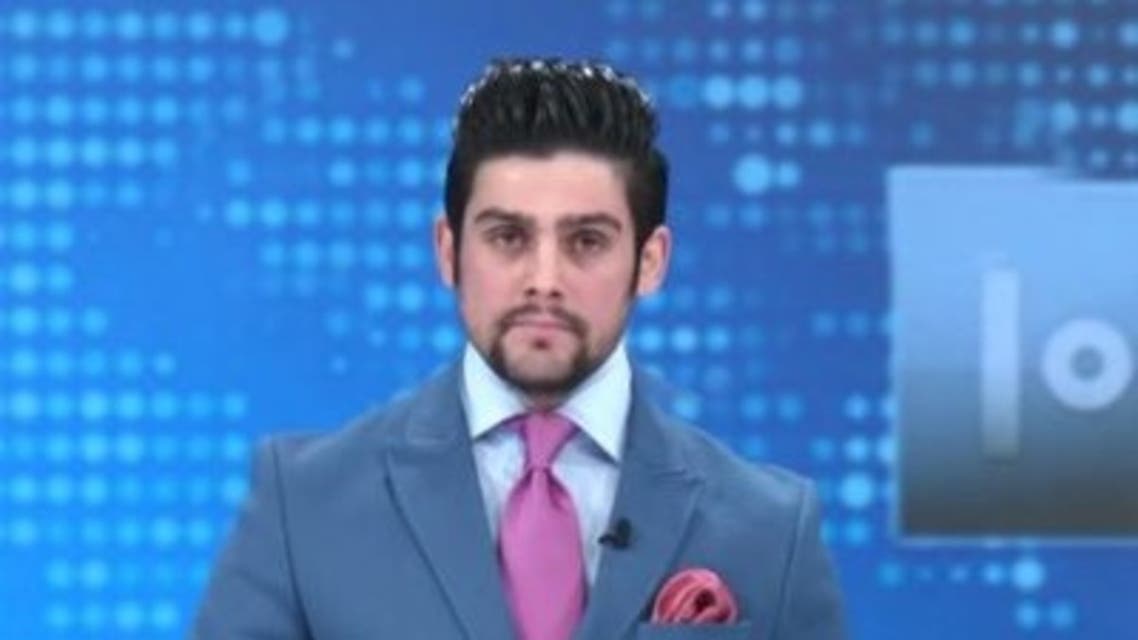 Yama Siawash, former Afghan TV presenter, was killed in a roadside bomb attack on Saturday, November 11, 2020. (Twitter)