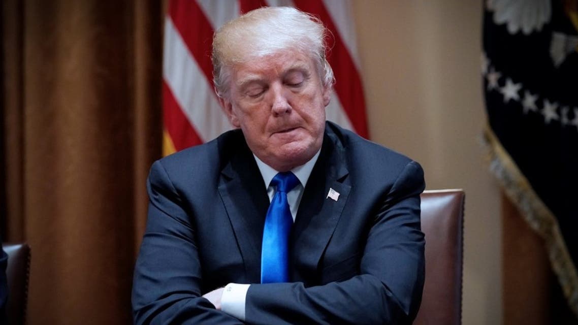 US President Donald Trump in the Cabinet Room of the White House in Washington, DC. (File photo: AFP)