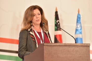 مبعوثة الأمم المتحدة إلى ليبيا بالإنابة ستيفاني ويليامز في الحوار الليبي