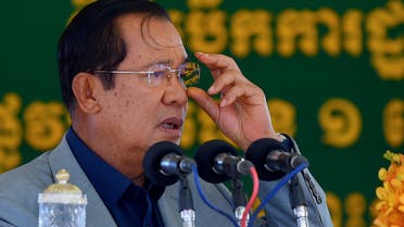 Cambodian Prime Minister Hun Sen AFP