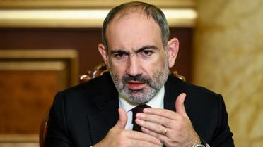 Armenian Prime Minister Nikol Pashinyan gives an interview to AFP in Yerevan. (File Photo: AFP)