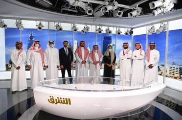 من فريق عمل قناة الشرق