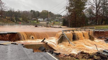 Flash floods in North Carolina, US. (Twitter)