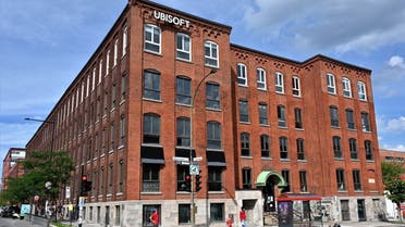 French videogame giant Ubisoft's Montreal office is seen on July 18, 2020 in Quebec, Canada. (AFP)
