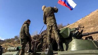 انفجار لغم يصيب ضابطا روسيا و4 من قوات السلام بكاراباخ