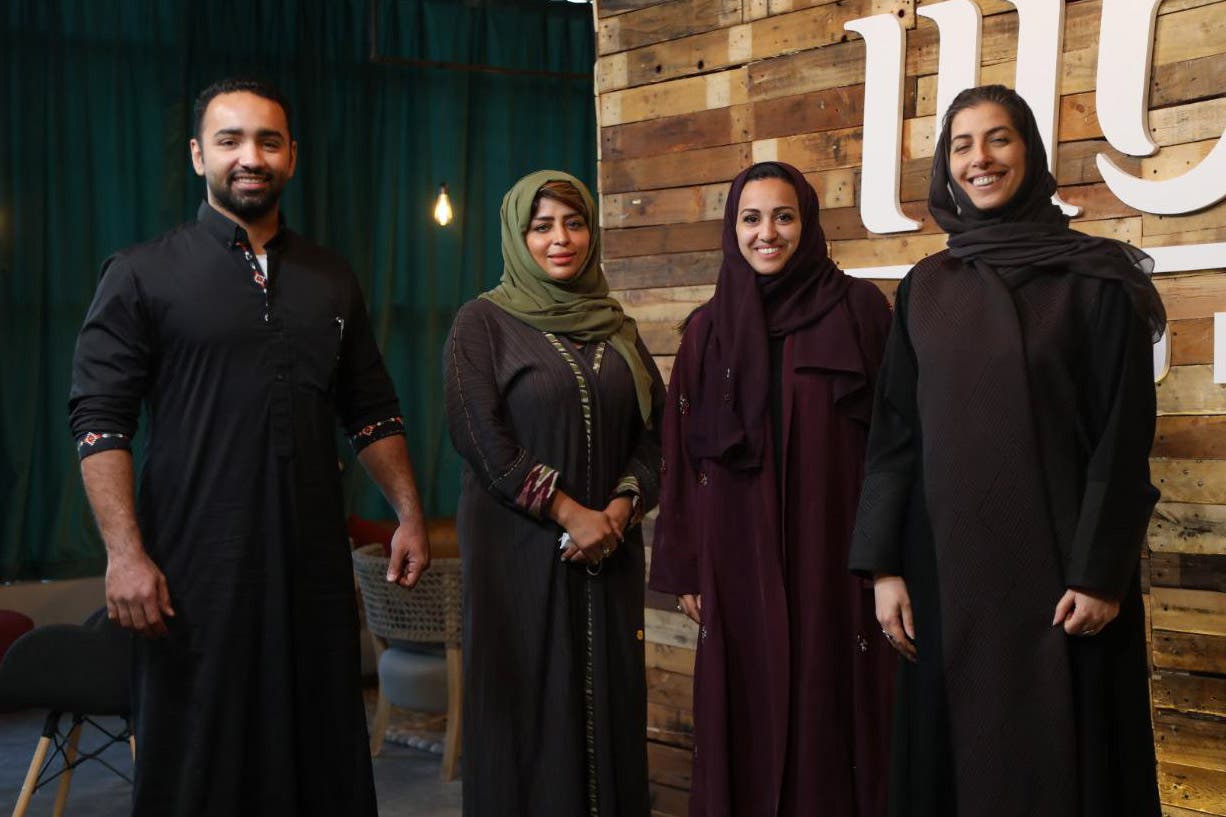هناء العمير وجنى يماني وعلا آوان وعبدالرحمن جندل