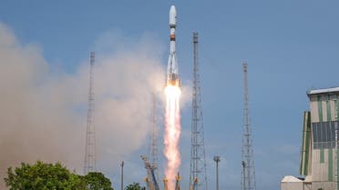 File photo of a rocket launch by the European Space Agency (ESA) from the European space center at Kourou, French Guiana. (AFP)