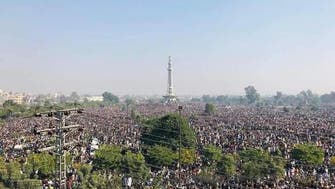 خادم حسین رضوی کی نماز جنازہ لاہور میں ادا، عوام کی بڑی تعداد میں شرکت