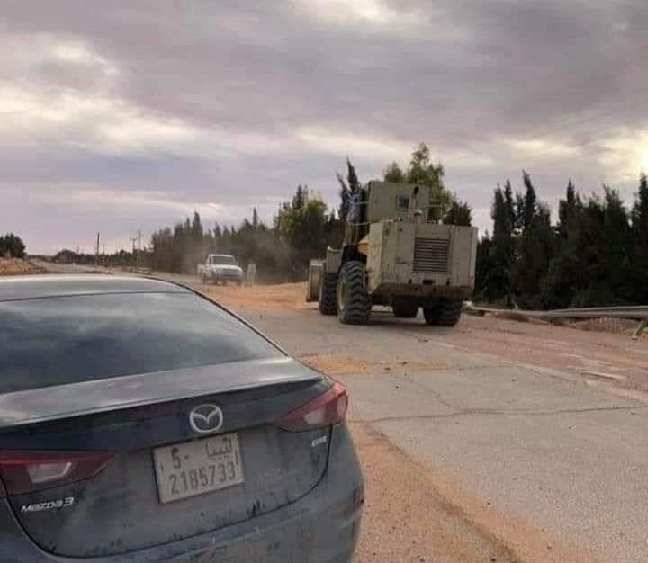 ازالة السواتر الترابية