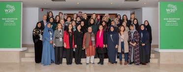 The Riyadh Summit was the culmination of a year of preparatory events, including the Women 20 inception meeting shown here, Riyadh, Saudi Arabia, January 27-28, 2020. (W20Saudiarabia.org)