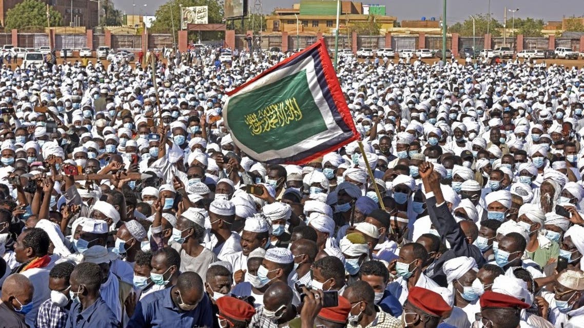 من تشييع الصادق المهدي