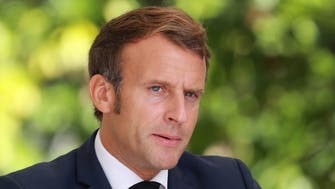 Macron says France’s vaccination figures will catch up with UK’s ‘in a few weeks’