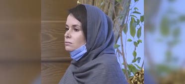 کایلی مور-گیلبرت در تهران پس از آزادی از زندان