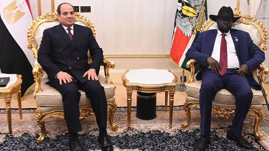 السيسي في جنوب السودان