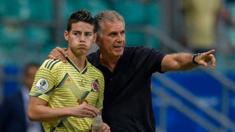 إقالة البرتغالي كيروش من تدريب منتخب كولومبيا