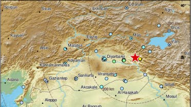 The location of the earthquake on December 3, 2020. (Twitter, EMSC)