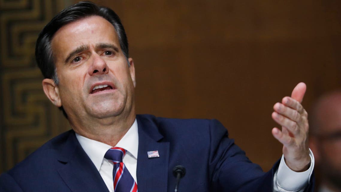 Rep. John Ratcliffe, R-TX, testifies before a Senate Intelligence Committee nomination hearing on Capitol Hill in Washington,DC on May 5, 2020. The panel is considering Ratcliffe’s nomination for Director of National Intelligence.