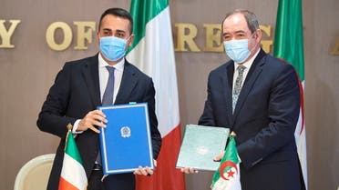 من زيارة وزير خارجية إيطاليا لودجي دي مايو إلى الجزائر 5 ديسبمر 2020