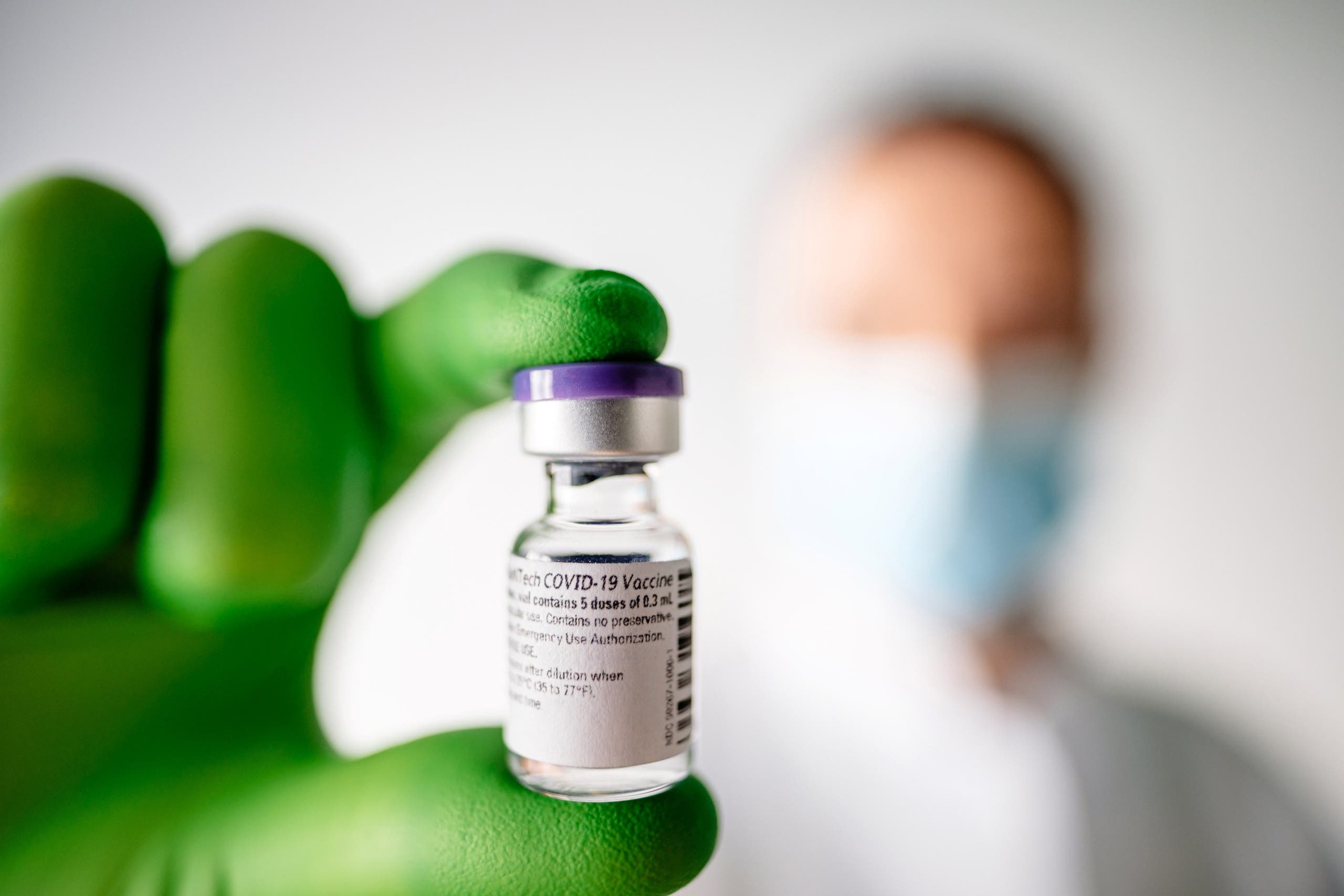 A dose of the coronavirus disease (COVID-19) vaccination of BioNTech and Pfizer is pictured in this undated handout photo, as Britain became the first western country to approve a COVID-19 vaccine, in Mainz, Germany. BioNTech SE 2020. (Reuters: File photo) 