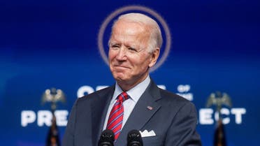  Biden speaks about the economy and the final US jobs report of 2020 at his transition headquarters in Wilmington, Delaware. (File photo: Reuters)