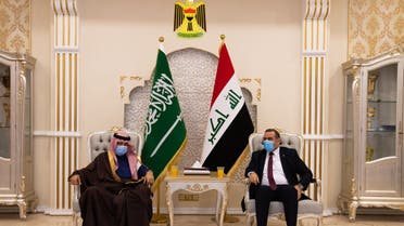 A Saudi Arabian delegation arrived in Baghdad led by Dr. Majid al-Qassabi, Saudi Arabia’s Minister of Commerce and Acting Minister of Media. (SPA)