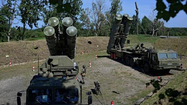 Russian S-400 missile air defense systems are seen during a training exercise at a military base in Kaliningrad region, Russia August 11, 2020. (Reuters/Vitaly Nevar)