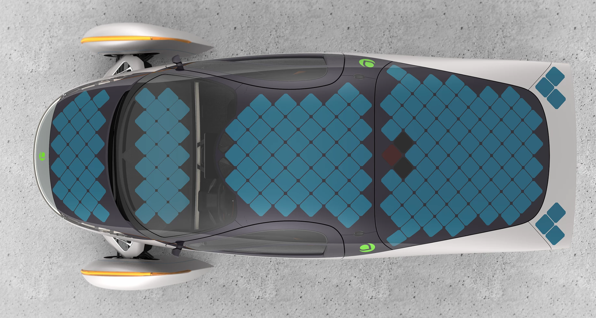 سطح السيارة الشمسية
