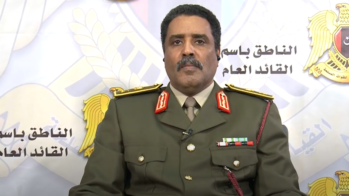 العميد أحمد المسماري الناطق باسم الجيش الوطني الليبي