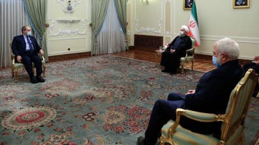 President of Iran visit Hights of Golan