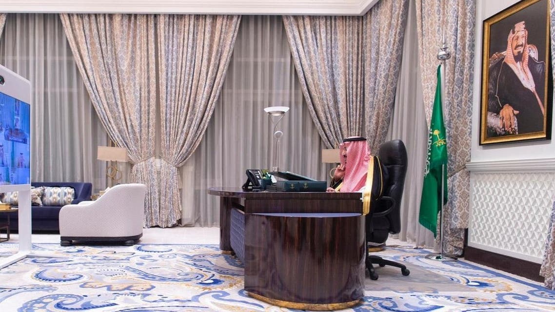 الملك لسمان مجلس الوزراء