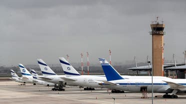 El Al Israel Airlines planes are seen on the tarmac at Ben Gurion International airport in Lod, near Tel Aviv. (File photo: Reuters)