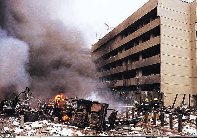 انفجار السفارة الأميركية في كينيا