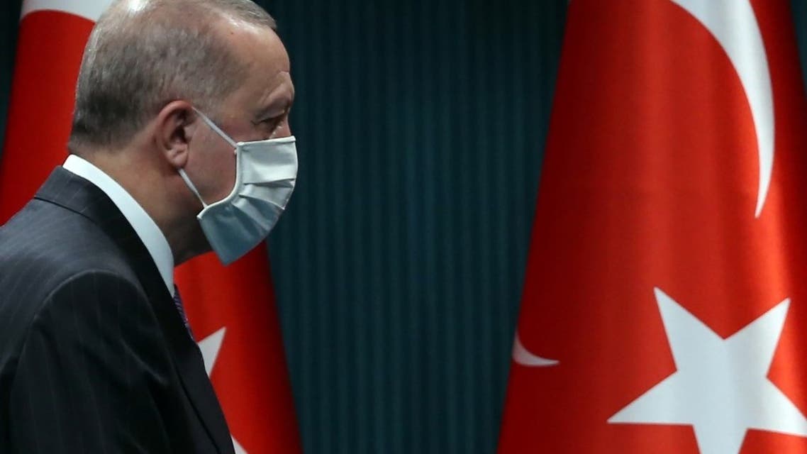 الرئيس التركي رجب طيب أردوغان - فرانس برس