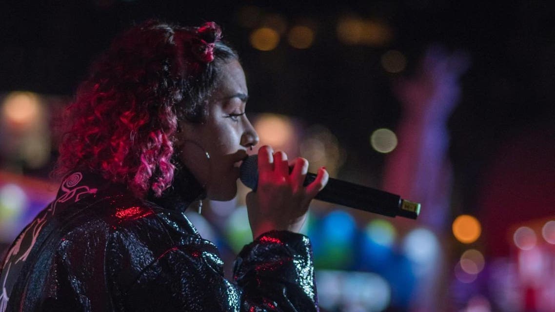 Shebani opens for Liam Payne and Jorja Smith at Dubai Shopping Festival. (Facebook)