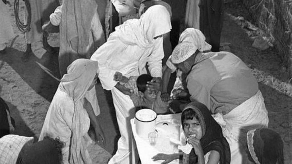 1st use of Vaccine in history of KSA