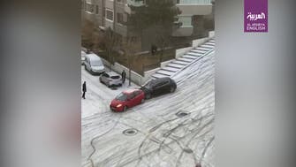Video: Icy roads wreak havoc in Turkey’s Ankara