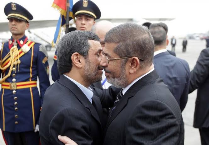 Ahmadinejad and Morsi