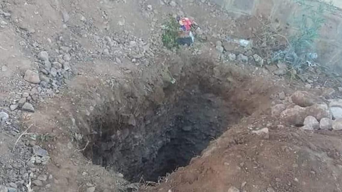 Houthis truns playgrounds into a Cementry