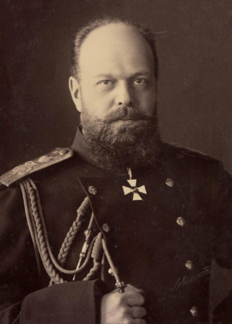 صورة للقيصر الروسي ألكسندر الثالث