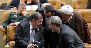 زيارة مرسى لطهران عام 2012 للمشاركة في قمة عدم الانحياز