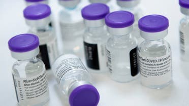 Vials of undiluted Pfizer COVID-19 vaccine (File photo: AFP)