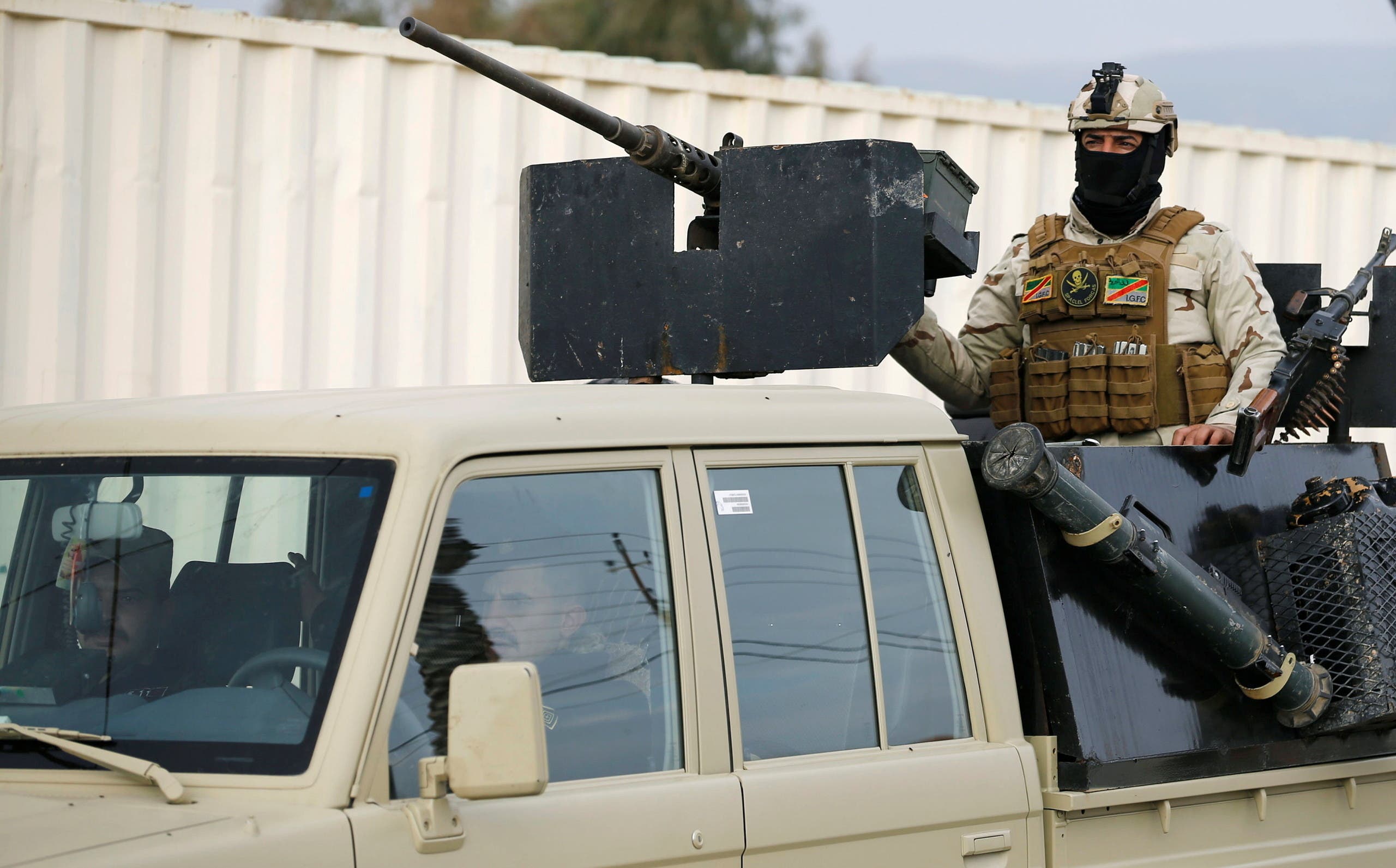 بغداد.. قوات مكافحة الإرهاب تنتشر بالمنطقة الخضراء